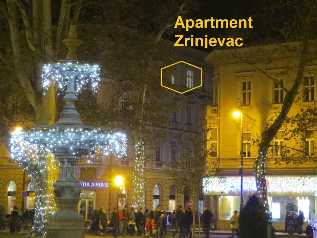 Apartment Zrinjevac ซาเกร็บ ภายนอก รูปภาพ